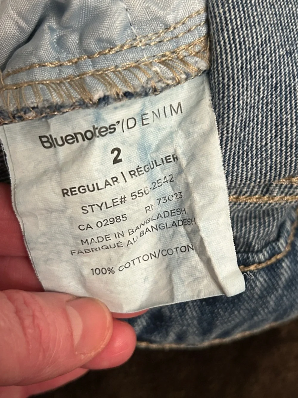 Bluenotes Wide-Leg Jeans in Medium Blue Wash - Picture 8 of 9